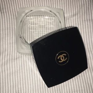 Chanel No. 5 body cream lotion glass container